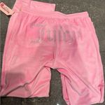 Juicy Couture  Pink Velour Lounge Pants Photo 0