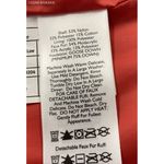 Eddie Bauer Beige Gray Women Insulated Goose Down Fur Collar YUKON EB550 Vest XL Photo 11