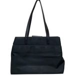 Coach Retro 7408 Black Canvas Extra Large Business Tote Shoulder Bag Leather Photo 8