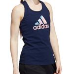 Adidas Women's Americana Graphic Tank Collegiate Navy Size Small Photo 0