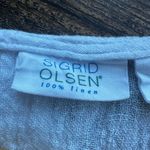 Sigrid Olsen  100% Linen Tank Top M Photo 5