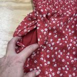 Abercrombie & Fitch Puff Sleeve Smocked Mini Babydoll Dress Floral Size Medium Photo 10