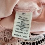 J.O.A. Ballet Blush Pink Crochet Lace Dress XS Photo 7