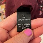 Alyx Purple Floral Sheer Top Photo 4