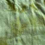 Rising International Patchwork Flower Tank Top Medium Stretchy Knit Vintage Green Photo 5