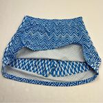 J. McLaughlin Active Golf Skort XS Blue White Catalina Cloth Pull-On *FLAWED Photo 12