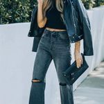 VICI Tayden High Rise Distressed 90s Flare Photo 0