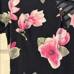 J for Justify Black and Pink Floral Mini Dress Junior’s Large Photo 4