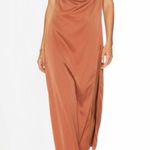 For Love & Lemons Viv Maxi Dress, Brown, XL Photo 4