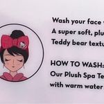 Hello Kitty The Creme Shop X  Women's Gingham Red and White Plaid  Spa Headband Photo 3