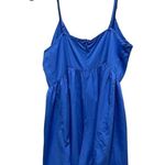 ASOS Glamorous Cami Pom Pom Romper Blue Size 6 Photo 6