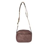CLUCI PU Leather Crossbody Bag Mauve with Wide Boho Strap – Vegan Leather NWOT Pink Photo 4
