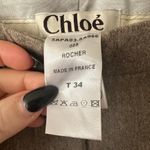 Chloé Chloe Beige Trousers Wide Leg Size 34 Photo 5