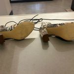 Liliana Boots Snakeskin Lace-Up Ankle Boots 5 inch heel-size 9 by -like NEW Photo 3