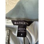 Athleta  Nolita Slim Tapered Printed Crop Pants Blue Green Pattern Size 8 Photo 5