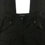 Theory  Dony Tailored Wool Blend Black Dress Pants Women’ Size‎ 4 Career Casual Photo 2
