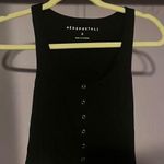 Aeropostale Black Button-Front Tank Top Photo 0