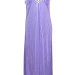 Val Mode VINTAGE Large Light Purple Slip Dress Long Nightgown Photo 0
