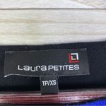 Laura Petites Mandala Print Rhinestone Colorblock Sweater Black Blue XS Size undefined Photo 8