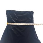 Lulus NWT X-Small Strapless Velvet Drop Waist Maxi Dress Sheer Holiday Party XS Photo 15