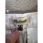 Madewell Women's Wide-Leg Jeans Size 32 White Pleated Details Photo 4