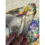 Aratta‎ Silent Journey Sheer Floral V Neck Embroidered Tunic Sz S Boho Feminine Photo 6