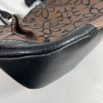 Brighton Valencia Purse Shoulder Bag Satchel Metallic Bronze Black Photo 13