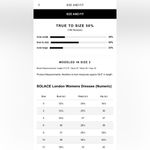 Solace London  Bysha Black Strapless Maxi Dress UK12/US8 Photo 6