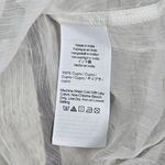 J.Crew Ruffle button-up shirt in crinkle chiffon in Ivory 2 NWT Photo 7