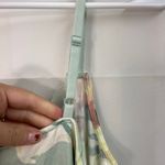 Stars Above NEW women's blue floral lace v-neck adjustable pajama tank top M Photo 5