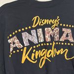 Disney Walt‎  World Animal Kingdom spirit jersey black leopard print Size XS Photo 4
