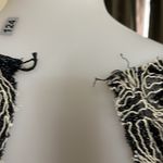 Alice + Olivia beaded black and white gown Photo 6