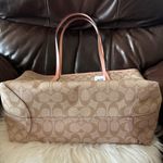 Coach CU392  X Observed By Us City Tote Bag In Signature Canvas NWT Photo 2