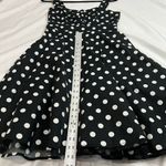 Hot Topic Black White Polka Dot Retro Pinup Dress Photo 7