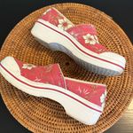 Dansko  Red Floral Women's Mules Photo 6