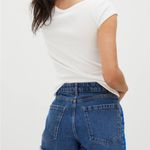 Farm Rio  Ultra High-Rise Crochet Denim Shorts Photo 3