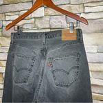 Levi's 501 Women Jeans 90s Straight Leg Black Western Cowgirl Rodeo Photo 5