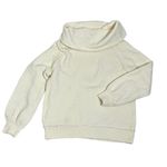 Free People Ivory Echo Beach Pullover Sweater Draped Cowl Neck Size XS Photo 4