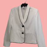 Le Suit 💥HP 💥 Women's White Blazer MAKE OFFER Photo 0