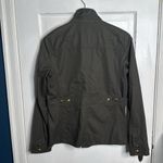 J.Crew  Relaxed Boyfriend Field Jacket Olive Green w/ Gold Hardware W1076 Sz S Photo 10