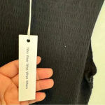 Who What Wear W By Who Wear What When Where Shirt Blouse Black Ruched Turtleneck Textured S Photo 3