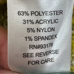 Anthropologie Chelsea & Theadore BFF Oversized Cowl Neck Crop Sweater Quince Yellow Small Photo 10