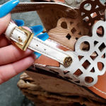 Tory Burch Nori Laser-Cut 115MM Wedge Sandal in Ivory Photo 4