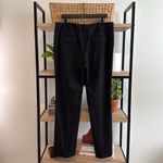 Talbots High-Rise Signature Boot Black Woven Career Dress Pant Trouser, 14 Photo 5