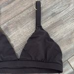 SKIMS  Black Triangle Bralette M NEW Photo 6