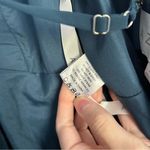 Azazie  Deelia Maternity Bridesmaid Maxi Dress in Neptune Blue Size A10 Photo 15