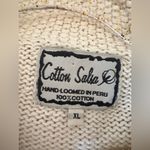 Cotton Salsa Cotton VTG Unisex Embroidered Parrot Knit Cardigan Sweater Size XL Photo 7