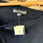 Line and Dot  Favorite Off Shoulder Ribbed Sweater in Black Size Large Photo 9