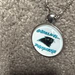 Carolina Panthers Pendant Necklace Silver Photo 1