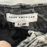 Good American  Jeans Women Size 8 x 29 Gray Good Vintage Two Tone Straight Photo 5